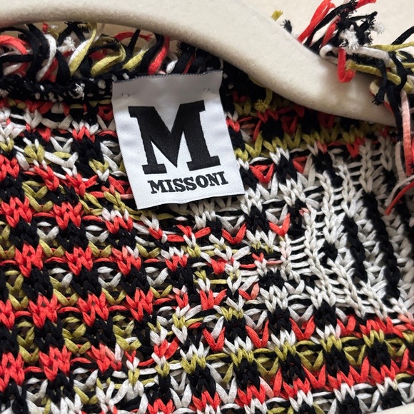 Missoni Black and Red Zigzag Cardigan - Picture 2 of 16